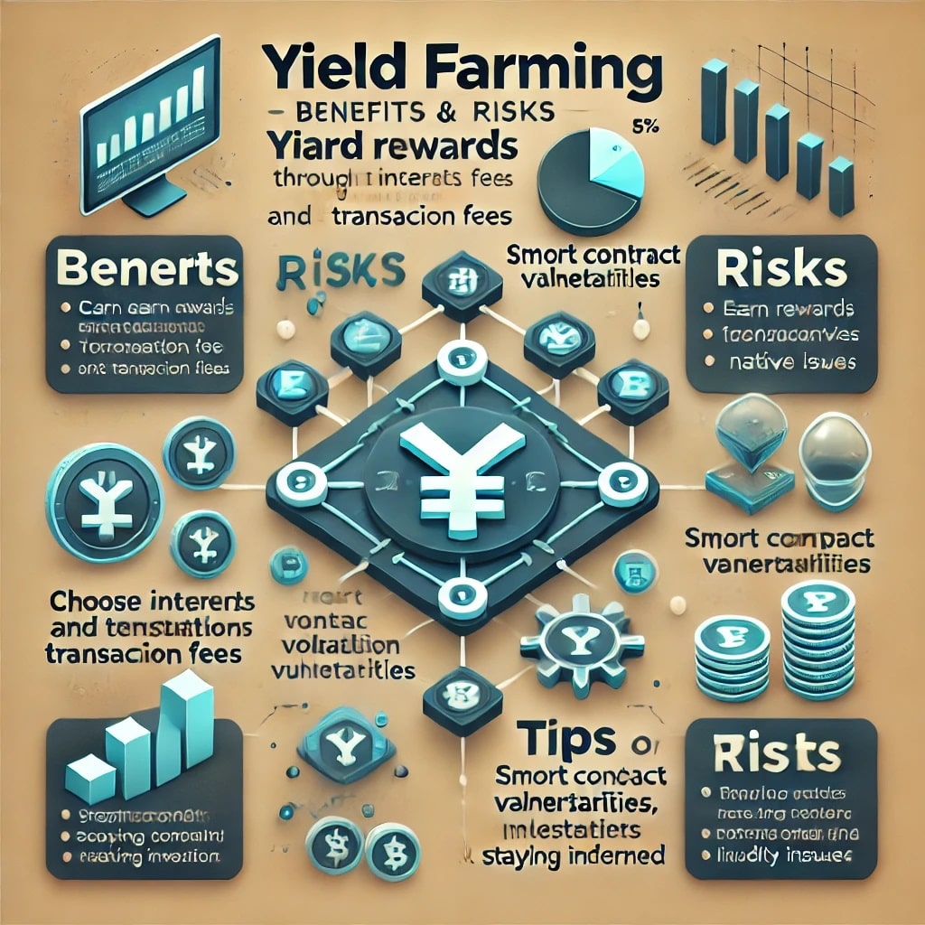 Οφέλη και Κίνδυνοι του Yield Farming