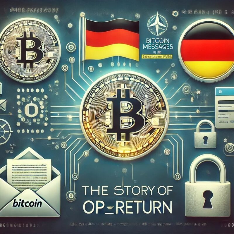 Messages and Cryptocurrencies in the German Government's Wallet