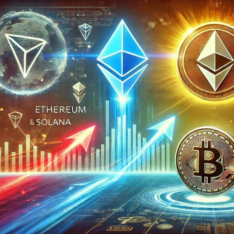 Tron cryptocurrency outperforming Ethereum and Solana