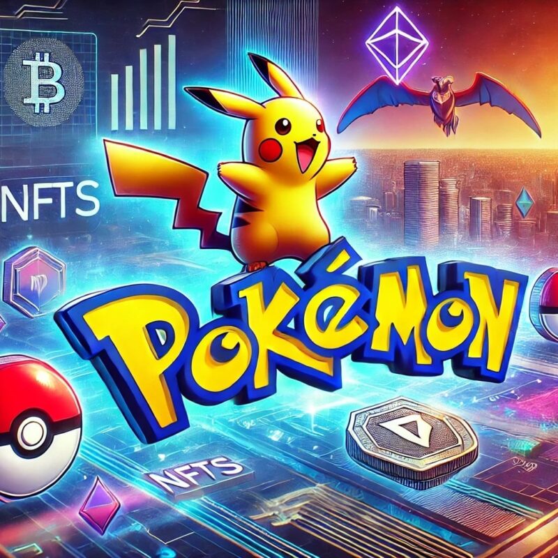 pokemon NFTs and digital tokens