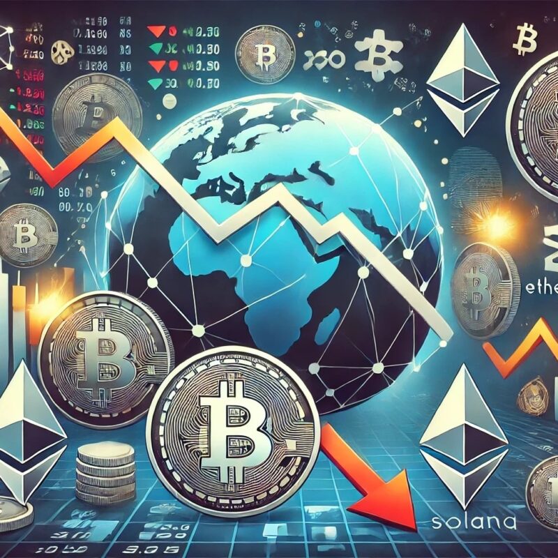 global market crash affecting stocks, commodities, and cryptocurrencies